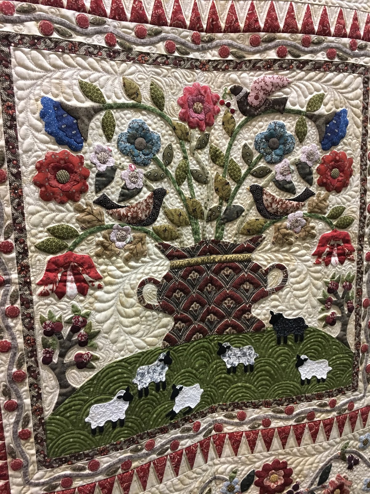 Blooming In Chintz My Patterns and AQS Daytona Show