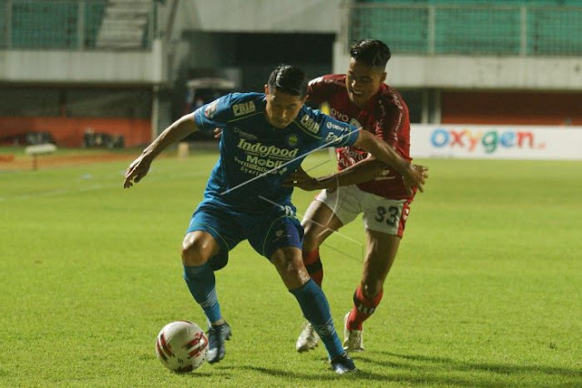 Skor Imbang di Laga Persib Bandung vs Bali United