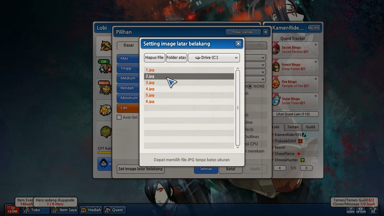 Cara Mengganti Gambar Latar Belakang Background Lost Saga Knowledge Overload Cara Mengganti Gambar Latar Belakang Background Lost Saga Knowledge Overload