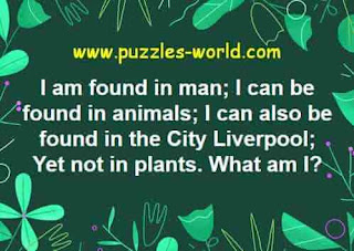 I am found in man. what am I ?