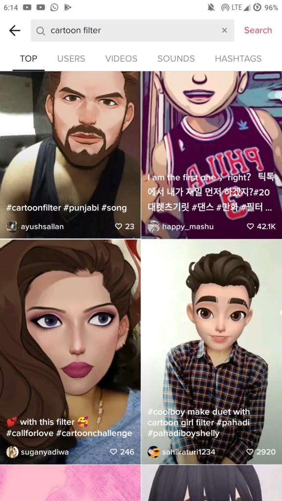 Efek Kartun Pada TikTok dan Instagram Paiweru Yang Tidak Tau Jadi Tau