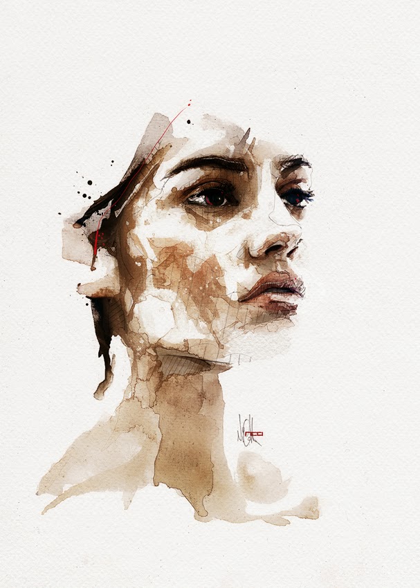 Artists vs Art Daily inspiration Florian Nicolle's traditional artwork