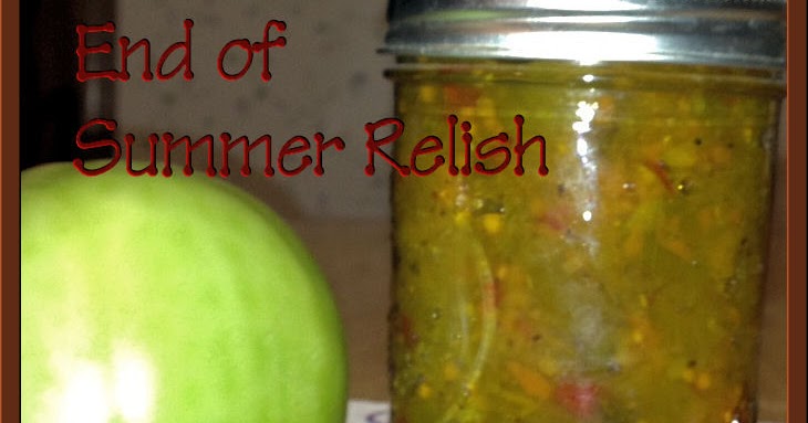 Welcome to Kat's Canning Tidbits I hope you enjoy your visit!: End of