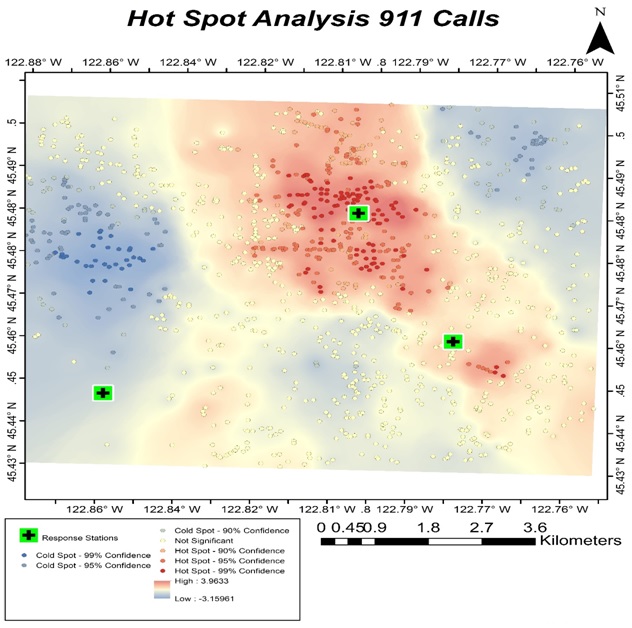 GIS & Remote Sensing Guide Hotspot Analysis