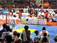 Kalahkan Malaysia Di Taekwondo Bali Open 10 Negara, Putra Anggota Korem 071 Wijayakusuma Dapat Emas