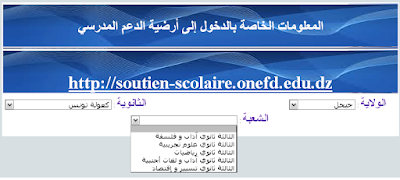 3- اختار الشعبة