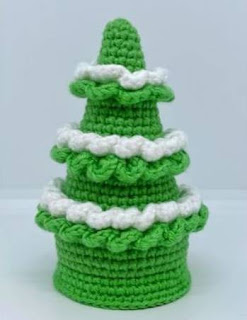 PATRON GRATIS ARBOL DE NAVIDAD AMIGURUMI 47136 🎄