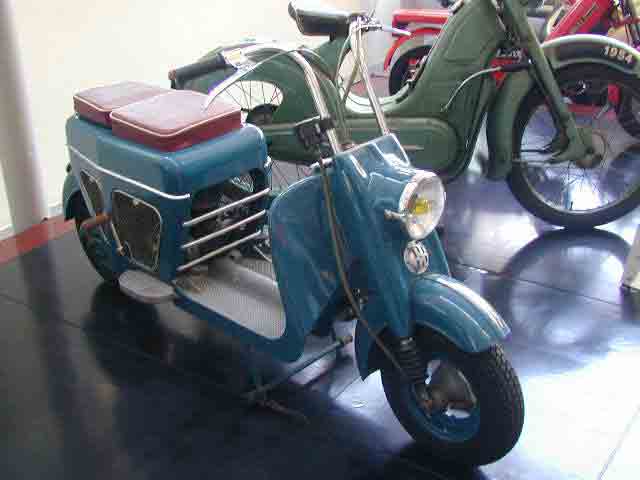 Trussty Jasmine: antique French-made scooters
