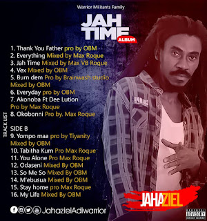 JAHAZIEL - JAH TIME (ALBUM)