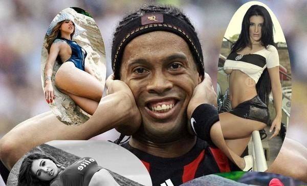 Ronaldinho và những cầu thủ nghiện… sex nặng nhất làng bóng đá