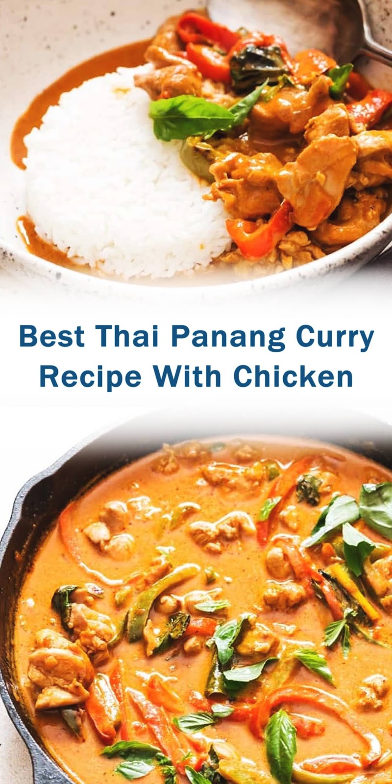Best Thai Panang Curry Recipe With Chicken - 3 SECONDS