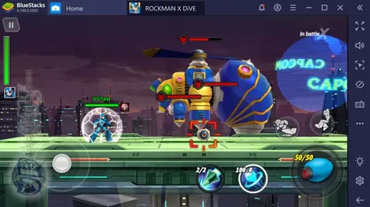 ROCKMAN X DiVE - How To Play on PC Gameplay 1
