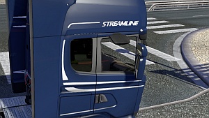 Scania Streamline dark sleeper window mod Scania Streamline dark sleeper window mod
