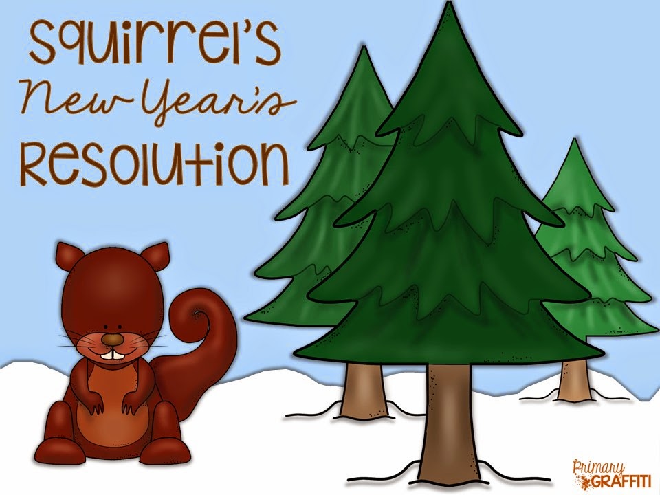 http://www.teacherspayteachers.com/Product/Squirrels-New-Years-Resolution-Book-Companion-1560177