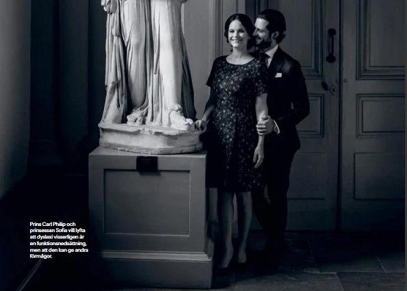 Prince Carl Philip and Princess Sofia of Sweden gave an interview to Swedish monthly magazine Kupé