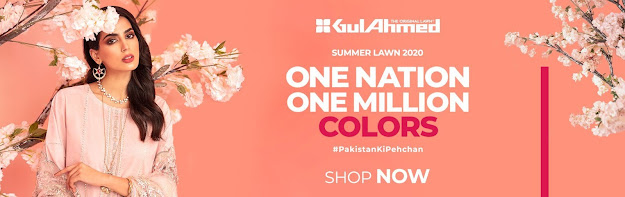 Gul Ahmed Eid lawn summer collection