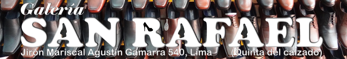 Galeria San Rafael (Quinta del calzado) Gamarra 540, Lima ... zapatos super baratos!!