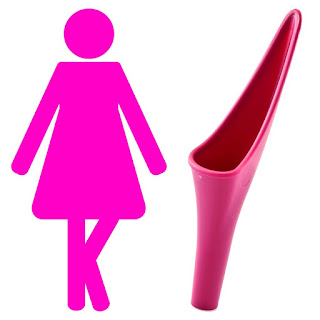 women pee standing up