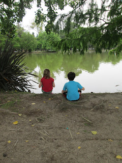 Pesca en el lago