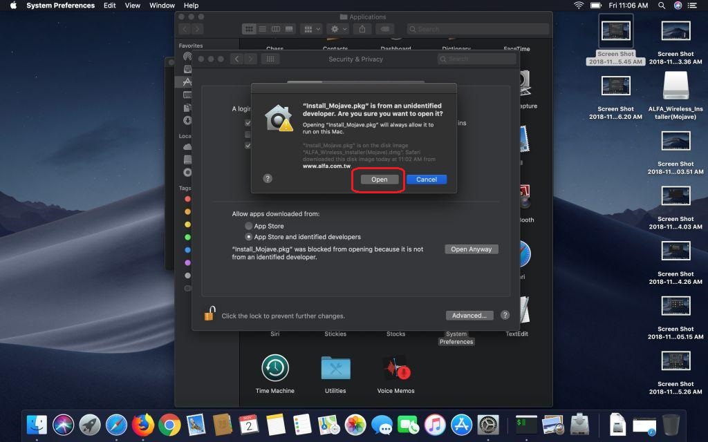 ALFA WiFi Scanner