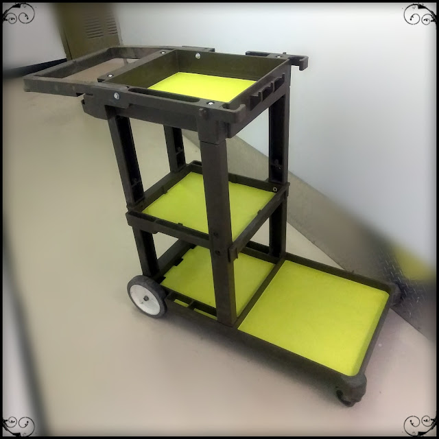 Continental Janitor Cart Refurbish and Mods