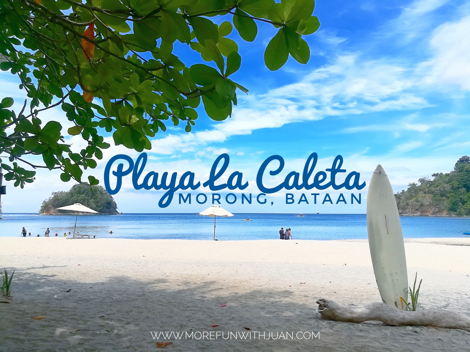 PLAYA LA CALETA White Sand Beach Cove Ecotourism Resort in Morong