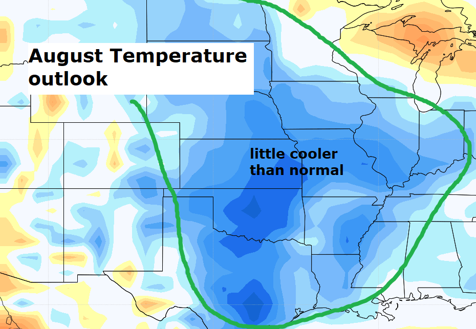 Ross' Blog August rain/temperature forecasts
