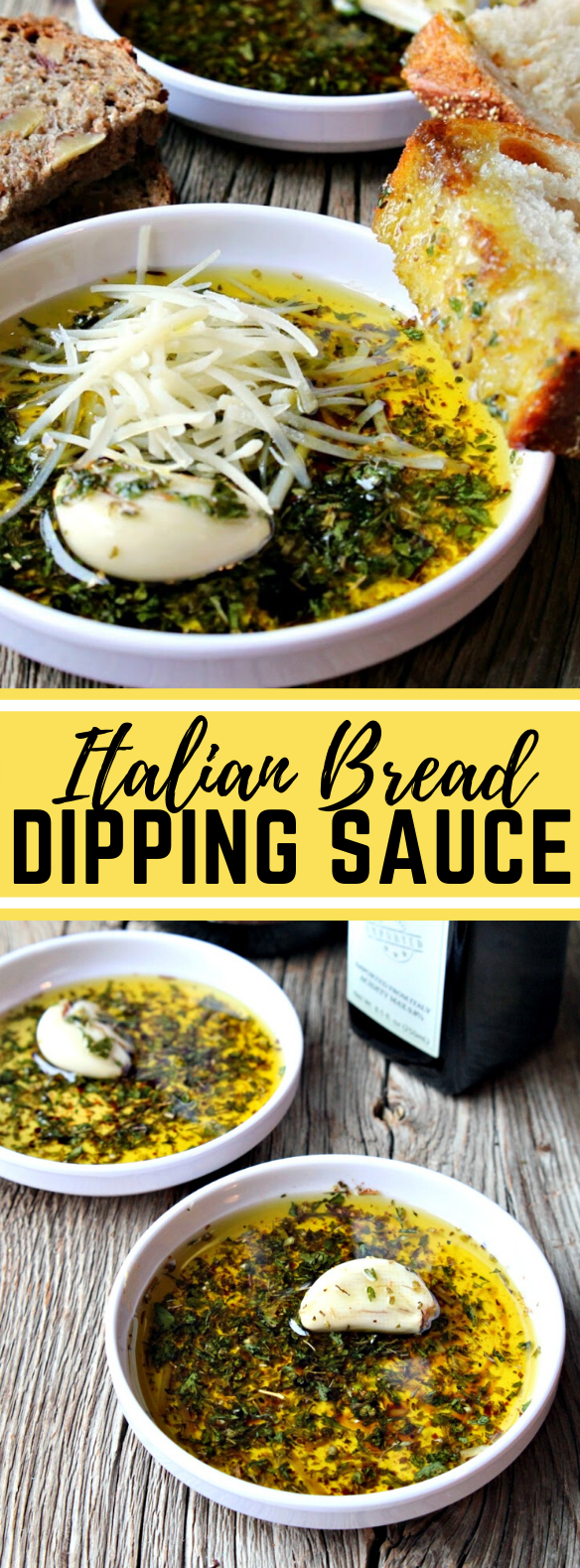 Italian Bread Dipping (Oil) Sauce #appetizers #dips