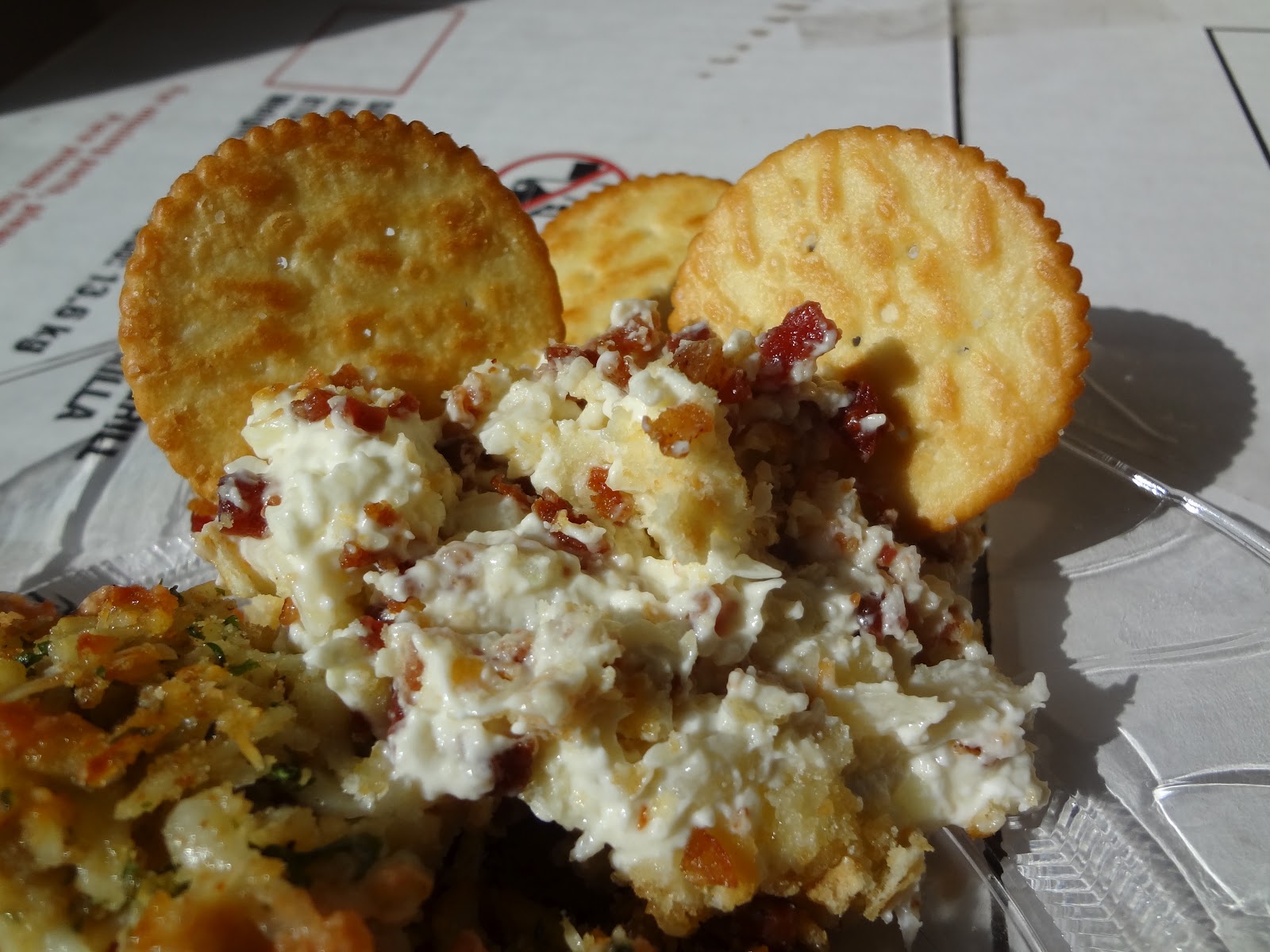 Roo's Kitchen Hot Bacon and Swiss Dip