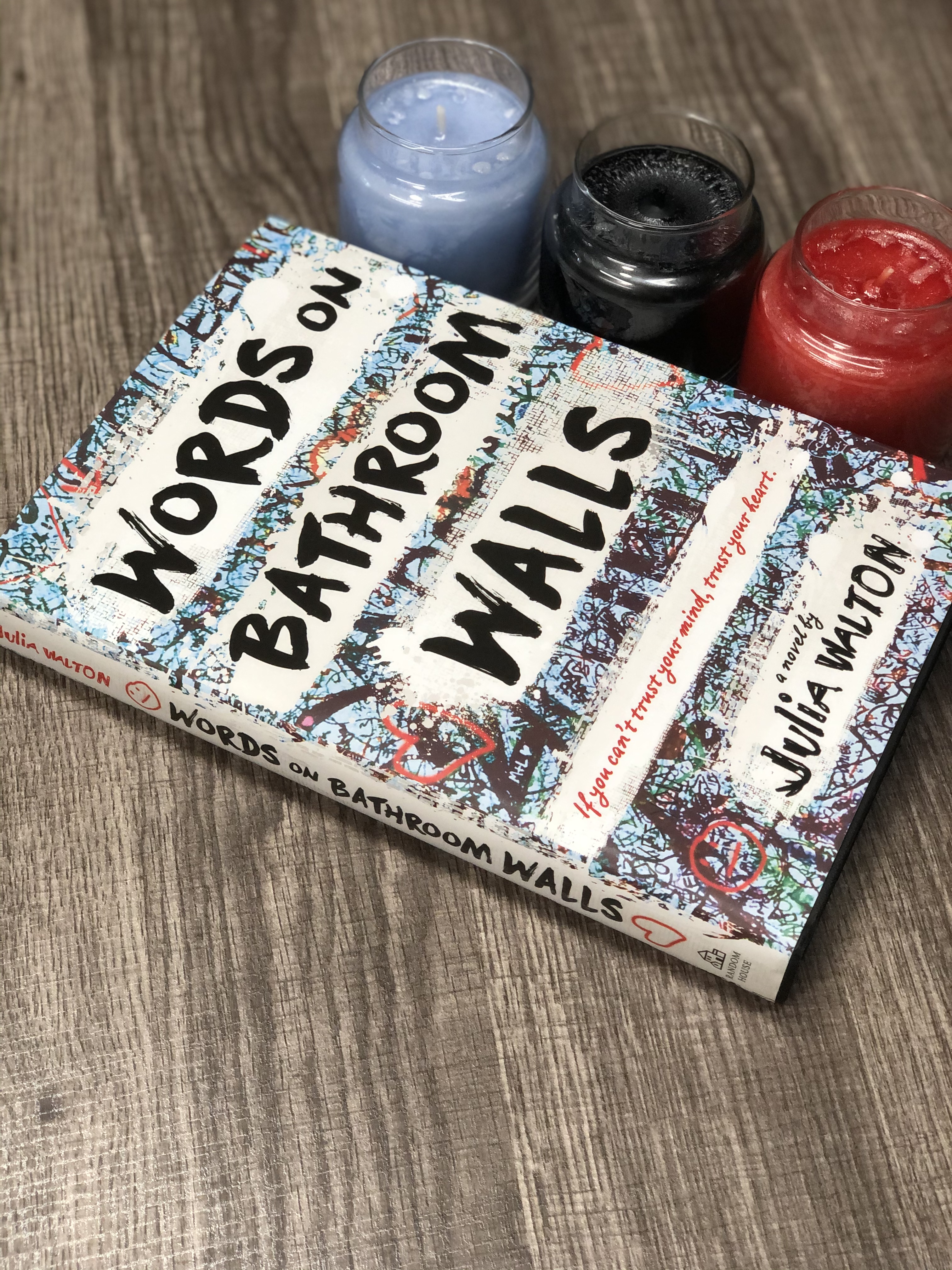 Words on bathroom walls promo book