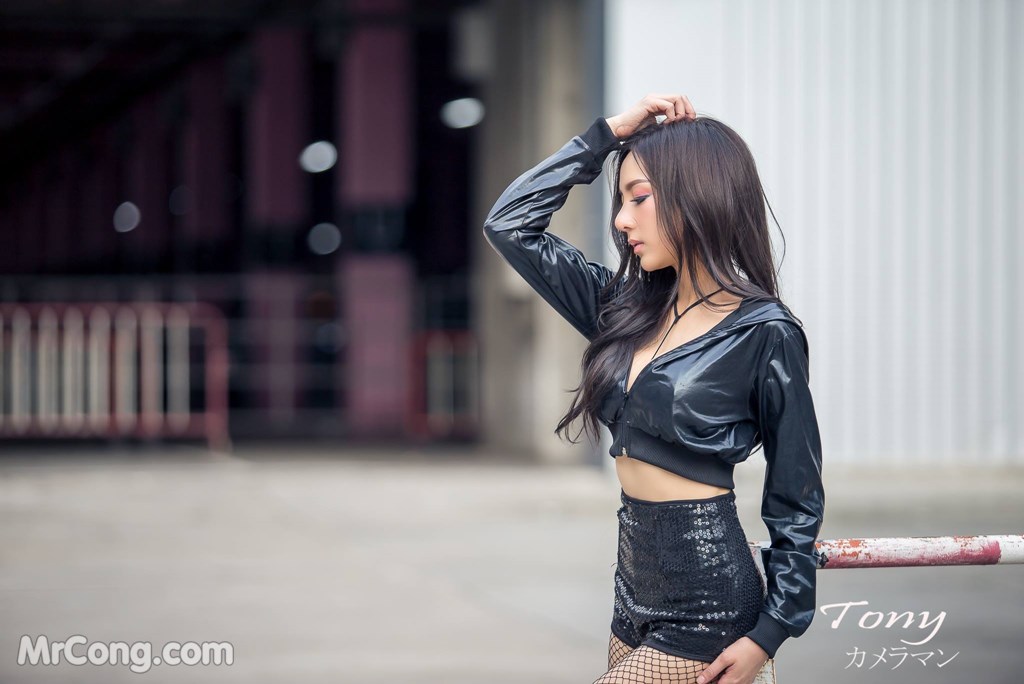 Sexy Kornrachaphat Sugas Jabjai in a bold black outfit (18 photos) photo 1-12