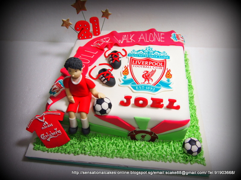 The Sensational Cakes ARSENAL CAKE SINGAPORE WE NEVER
