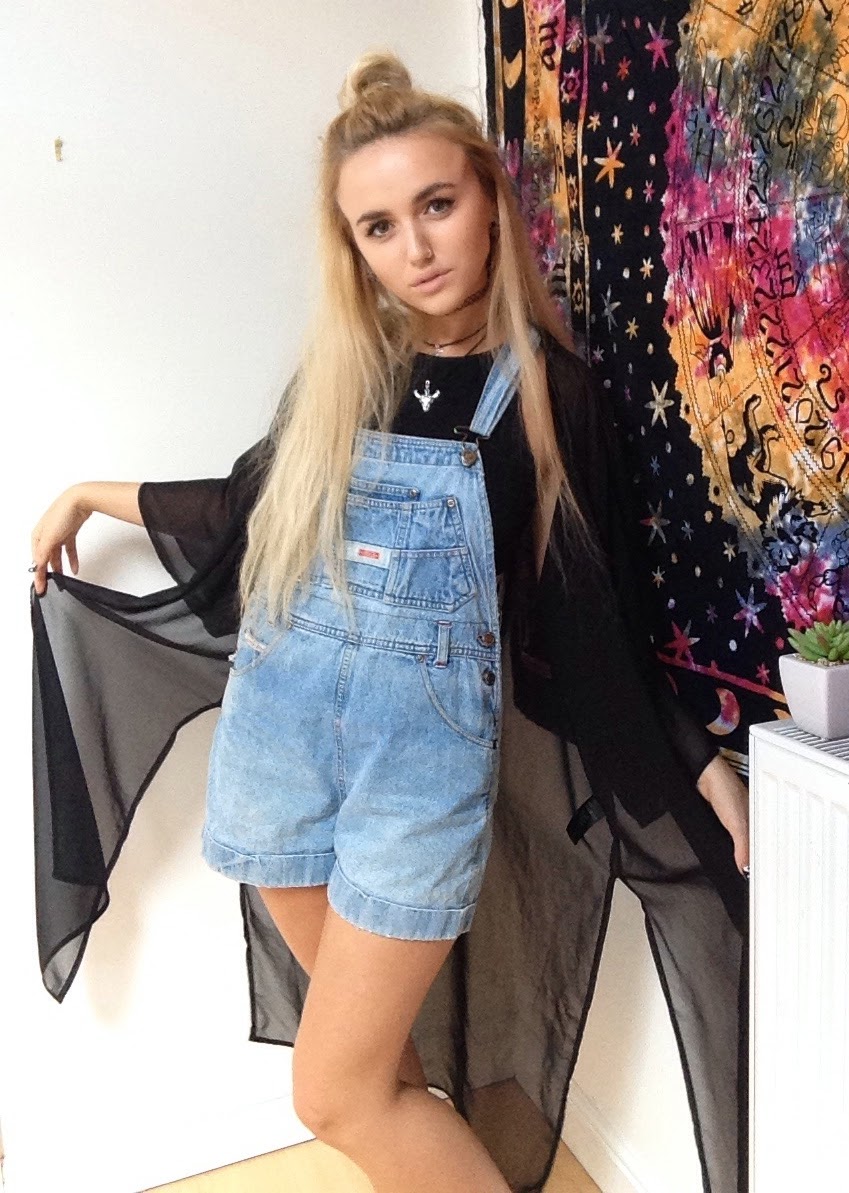 TWO PEACE: 3 ways to wear- Dungarees