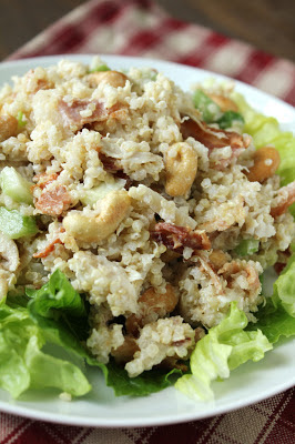 Quinoa Chicken Salad {Gluten-Free, Low-FODMAP Option} / Delicious as it Looks Quinoa Chicken Salad {Gluten-Free, Low-FODMAP Option} / Delicious as it Looks