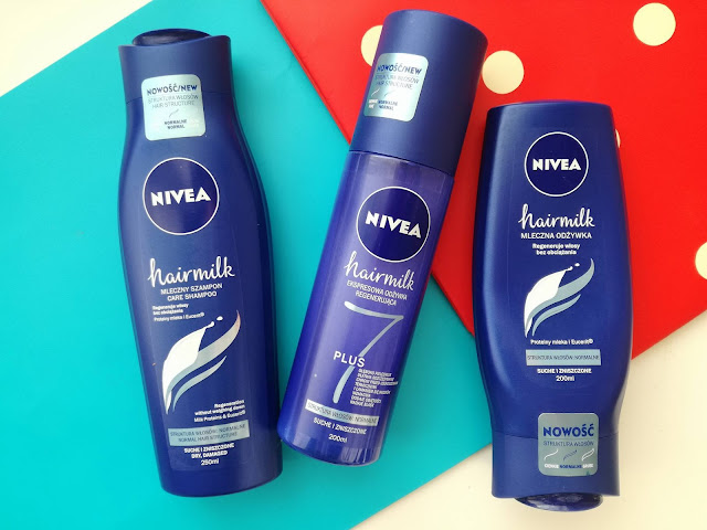 nivea hair milk