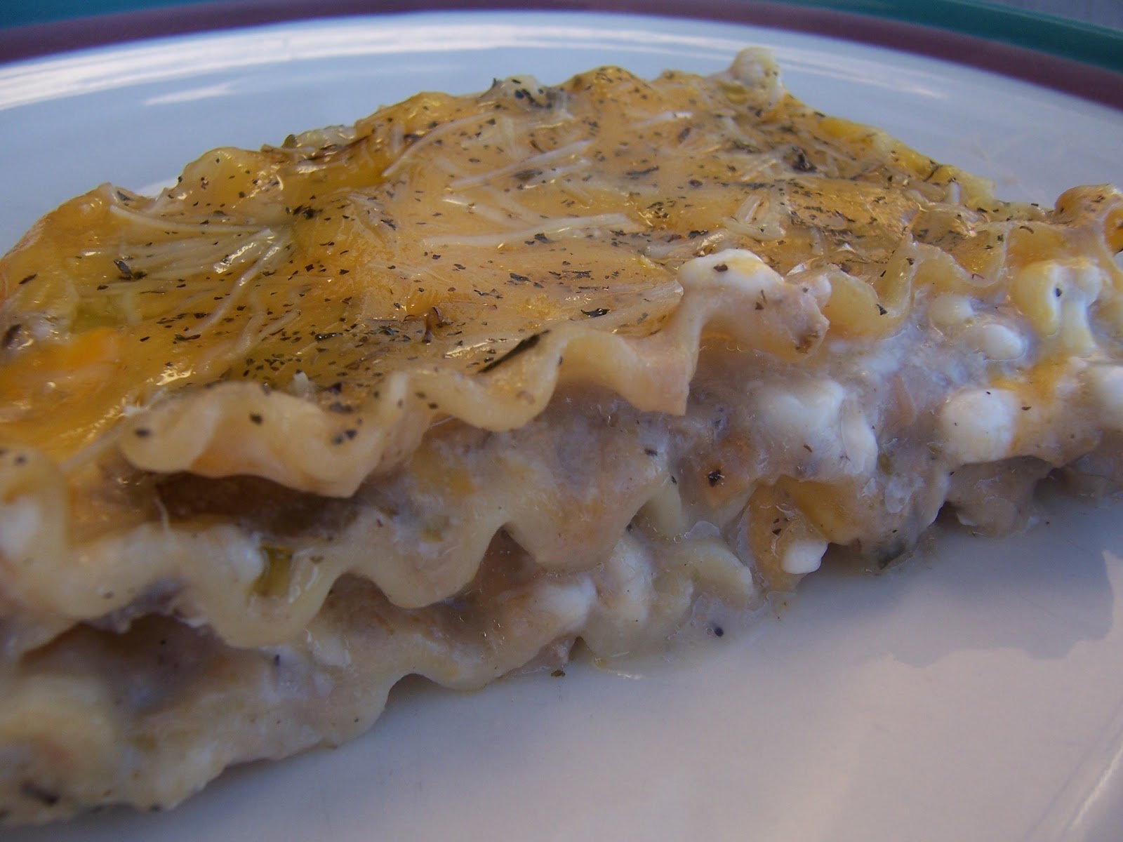 The DoughEatery Something different tuna + lasagna