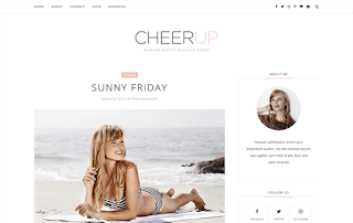 CheerUp Blogger Template