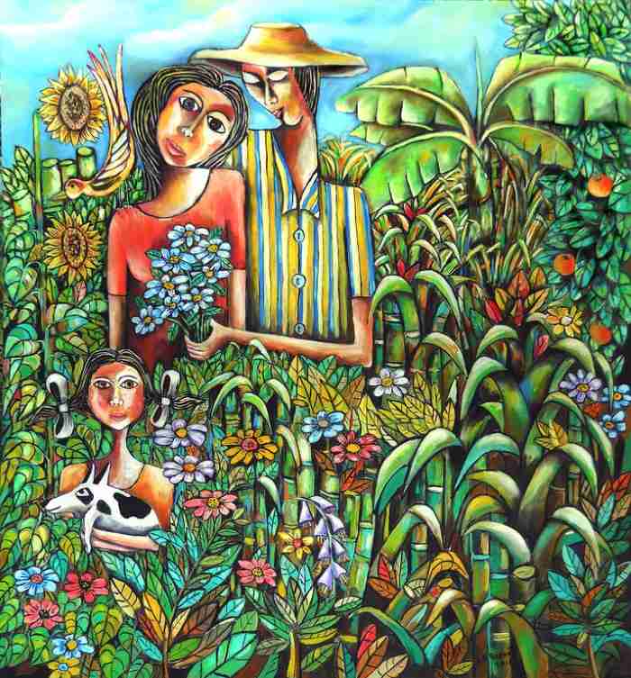 Современный кубинский художник. Antonio Perez Bornot