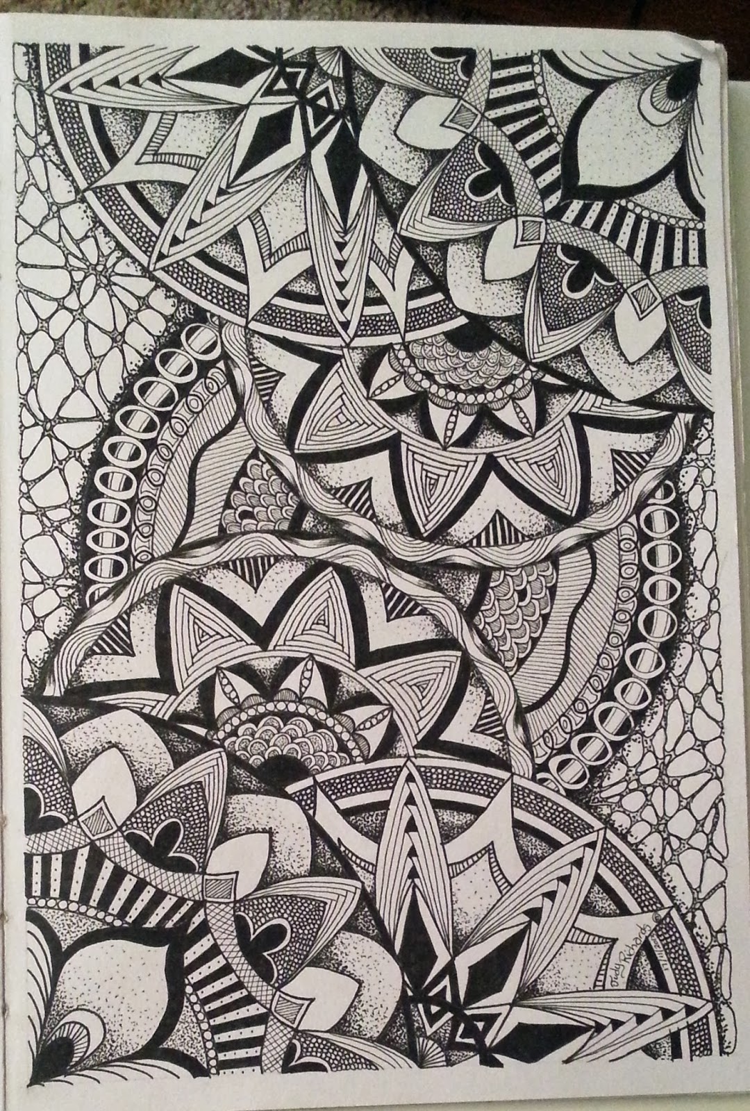 Judy s Zentangle Creations Mandala Fest Judy s Zentangle Creations Mandala Fest