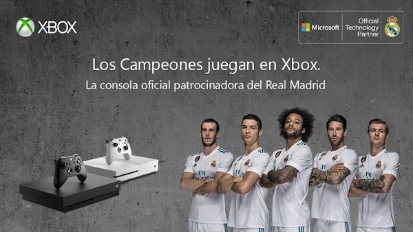 Real Madrid, Xbox One es nuevo patrocinador oficial