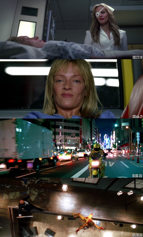 Kill Bill Vol 1 (2003) BRRip 720p 480p Dual Audio Hindi English Full Movie Download