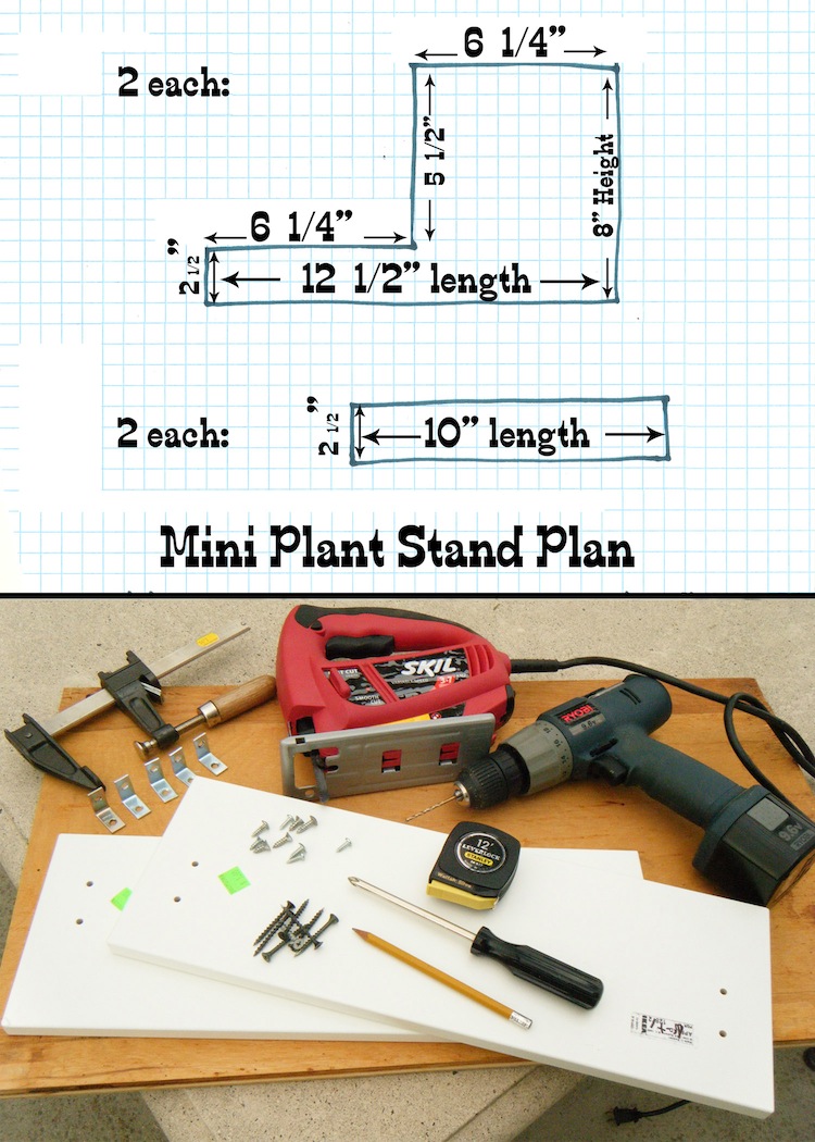 a frame plant stand plans