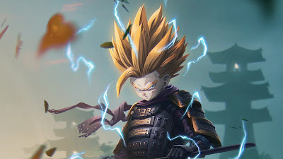 Free Warrior Samurai Son Gohan wallpaper