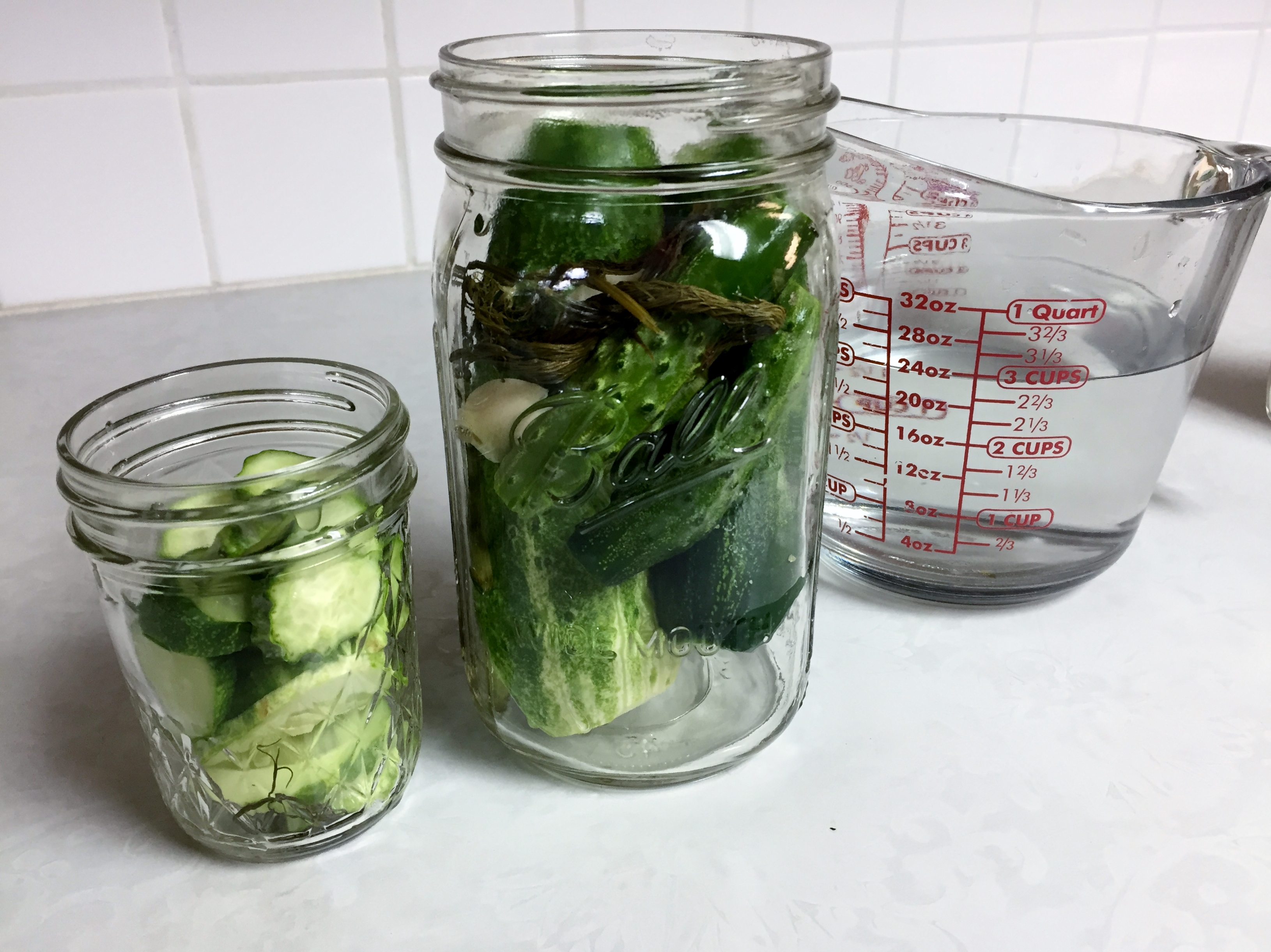 Make a Jar of Dill Pickles