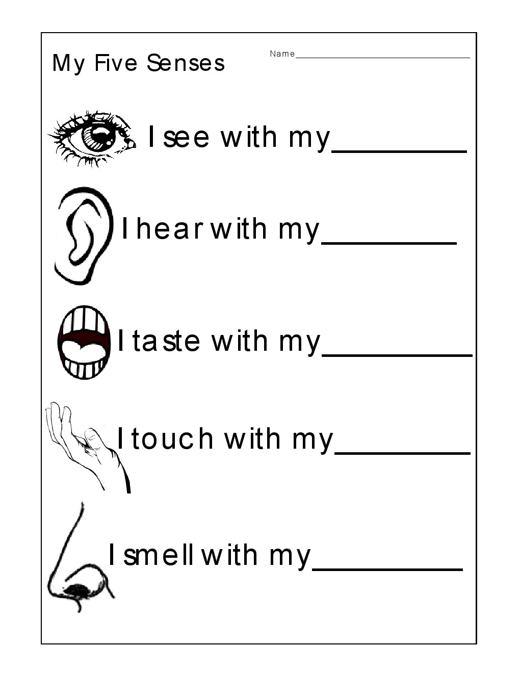 English Kg Worksheet