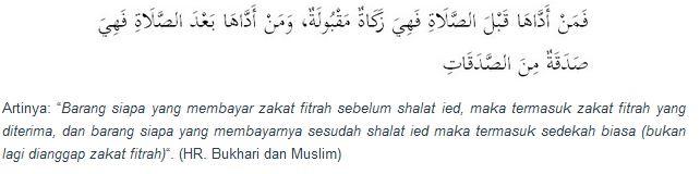 Hadits Tentang Zakat Fitrah - Homecare24