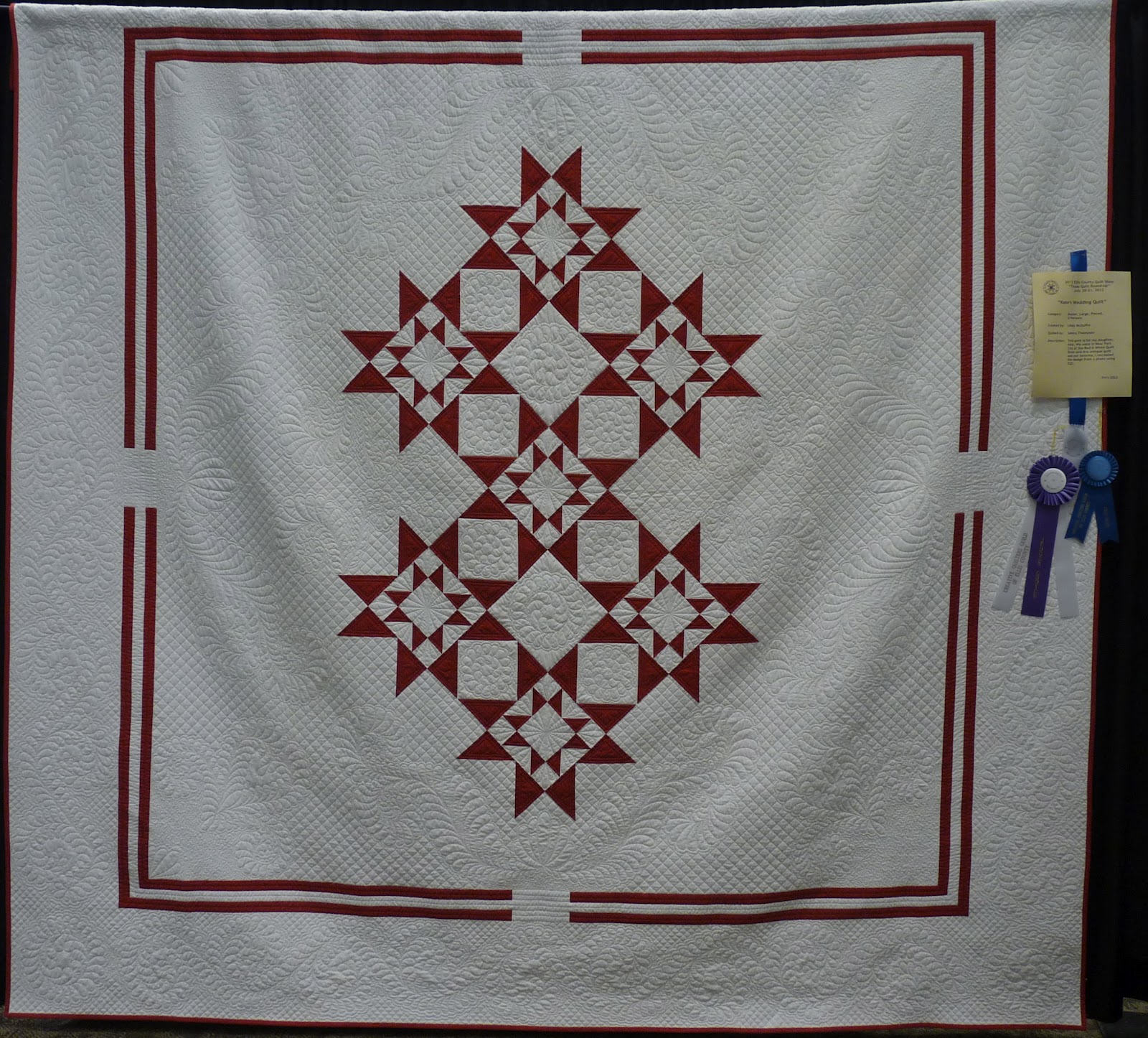 COUNTRY LOG CABIN ELLIS COUNTY QUILT SHOW