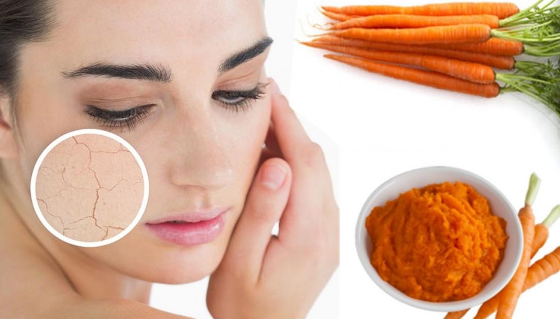 Use this carrot face mask on the face in winter for glowing skin â Newskari