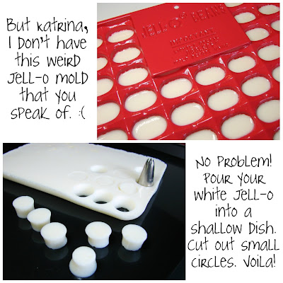 Creepy Peepers Halloween Jell-O Tutorial from @KatrinasKitchen