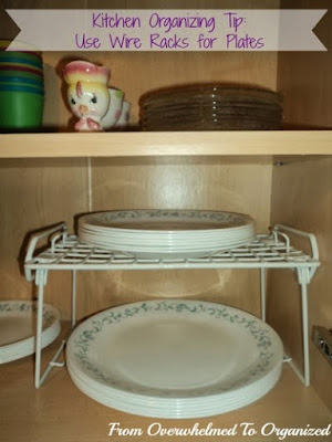 Pohrana stvari u kuhinji - organizator/polica